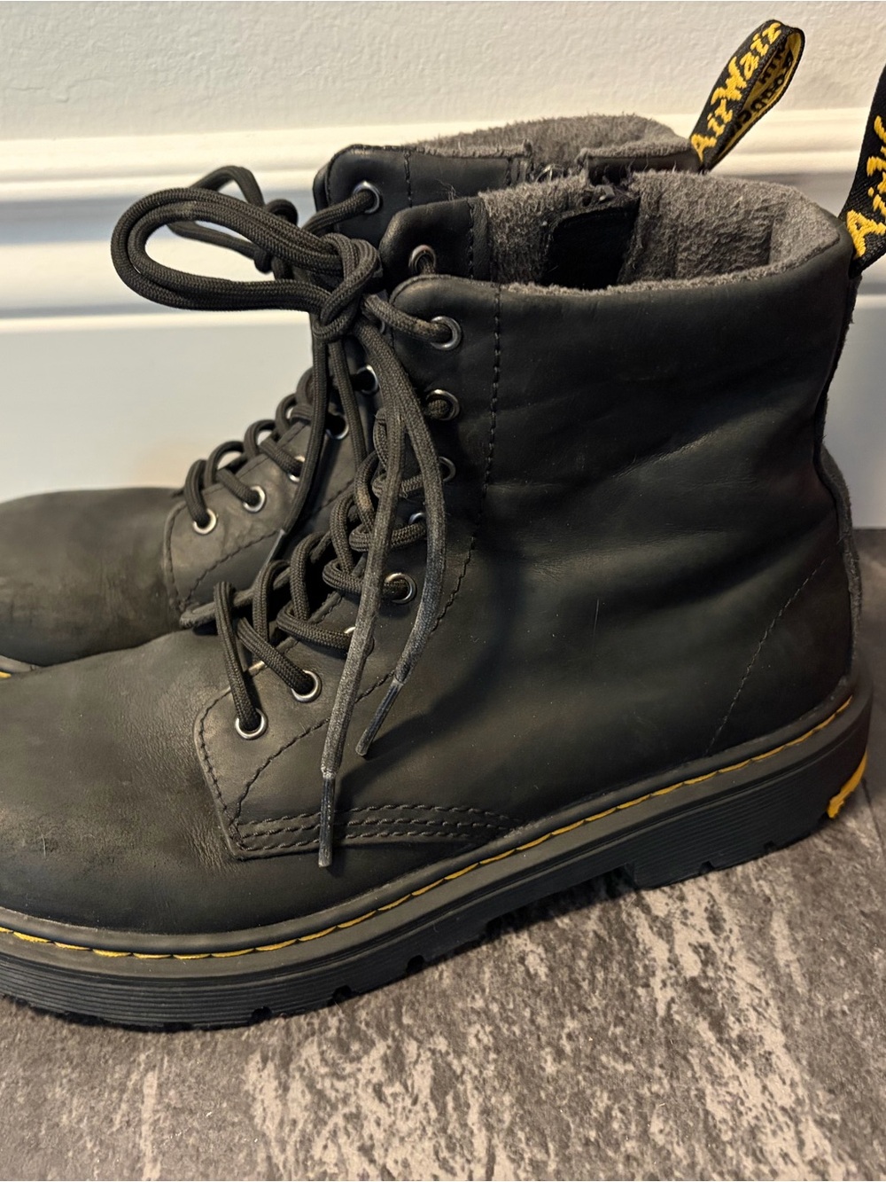 Dr Martens waterproof kids boots